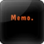 memo. android application logo